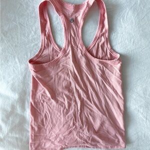 lululemon athletica Light Pink Racerback Tank Top